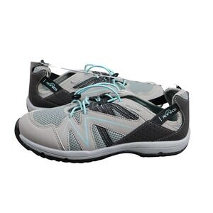 Nevados Vent Shoes Womens Size 7.5 Gray Teal Breathable Sneaker Athletic 1566112